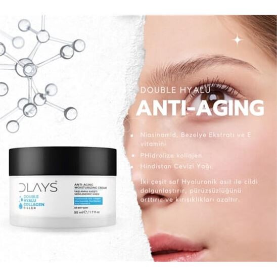 Dlays Double Hyalu Collagen Filler Yaşlanma Karşıtı Nemlendirici (1)