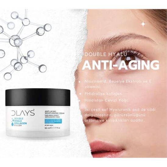 Dlays Double Hyalu Collagen Filler Yaşlanma Karşıtı Nemlendirici - 2