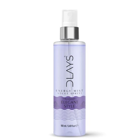 Dlays Elegant Style Energy Mist 160 ml Kadın Vücut Spreyi
