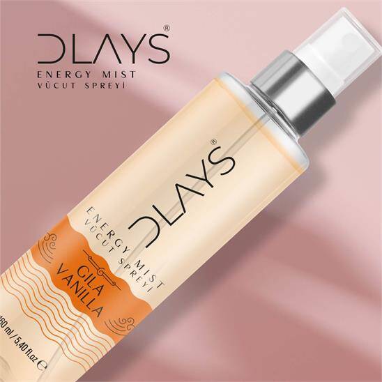 Dlays Gila Vanilla Energy Mist 160 ml Kadın Vücut Spreyi - 2