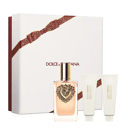 Dolce & Gabbana Devotion EDP Trio 100 ml Kadın Parfüm Seti - 1