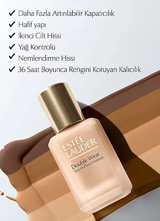 Estee Lauder Double Wear Stay-in-Place Fondöten SPF10 – 2W1.5 30 ml - 8