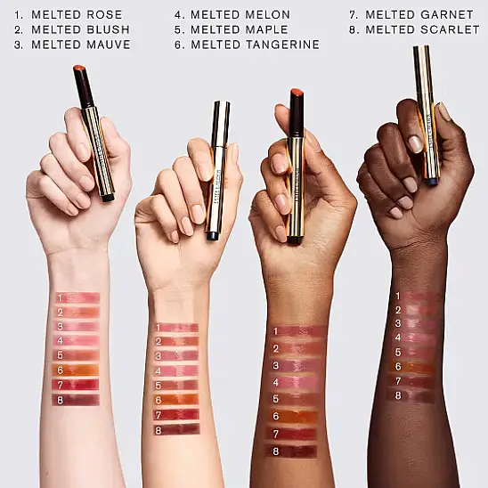 Estee Lauder Pure Color Melt-On Glosstick 156 Melted Rose Ruj - 4