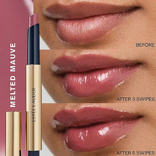 Estee Lauder Pure Color Melt-On Glosstick 513 Melted Mauve Ruj - 3