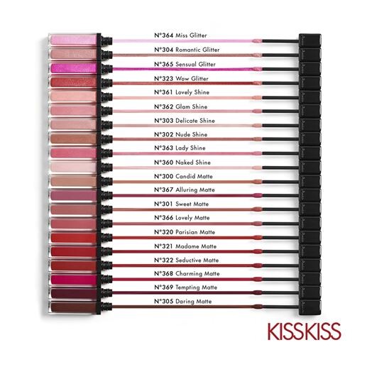 Guerlain KissKiss Liquid Lipstick L320 Parisian Matte Likit Ruj - 3