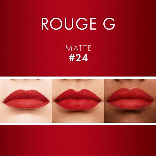Guerlain Rouge G Lips Refill Mat N24 Ruj - 3