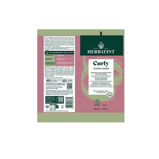 Herbatint Curly Conditioner 200 ml Saç Kremi - 3