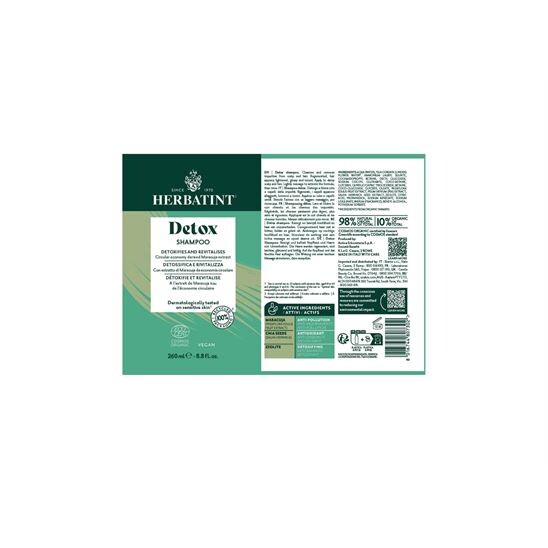 Herbatint Detox Şampuan 260 ml Arındırıcı ve Yenileyici - 3