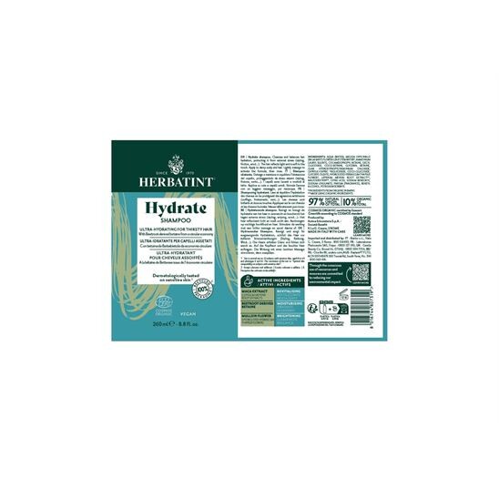 Herbatint Hydrate Nemlendirici Şampuan 260 ml Kuru Saçlar için - 3