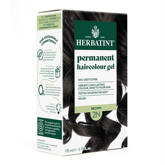 Herbatint 2N Brown Kahverengi Saç Boyası - 5