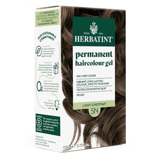 Herbatint 5N Chatain Clair Açık Kestane Saç Boyası - 1