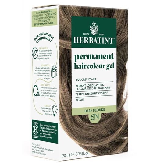 Herbatint 6N Blond Fonce Koyu Kumral Saç Boyası - 1