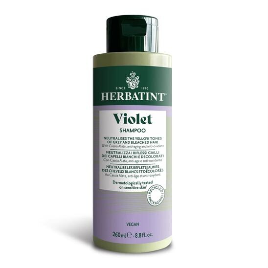 Herbatint Violet Anti-Yellow Şampuan 260 ml Sarı Saçlar için