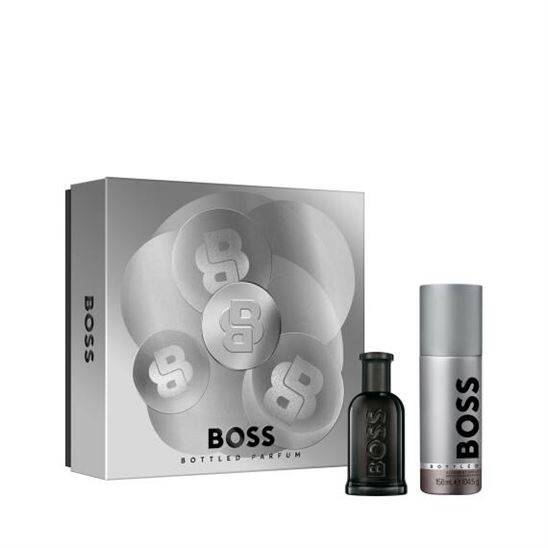 Hugo Boss Bottled Parfum 50 ml Erkek Parfum Hediye Seti - 1