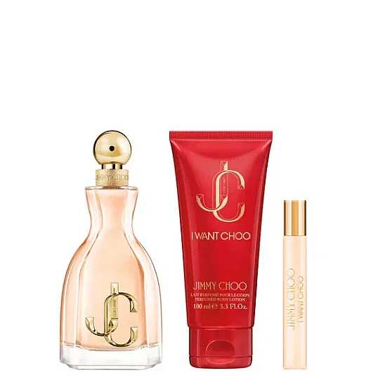 Jimmy Choo I Want Choo EDP 100 ml Kadın Parfüm Seti (1)