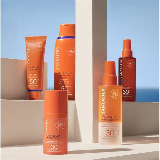 Lancaster Sun Beauty Sun Protective Fluid SPF30 30 ML Yüz Güneş Kremi - 10