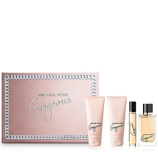 Michael Kors Gorgeous EDP 100 ml Kadın Parfüm Set - 1