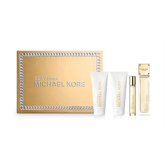 Michael Kors Sexy Amber EDP 100 ml Kadın Parfüm Set - 1