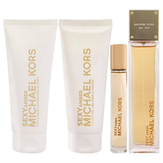 Michael Kors Sexy Amber EDP 100 ml Kadın Parfüm Set - 2