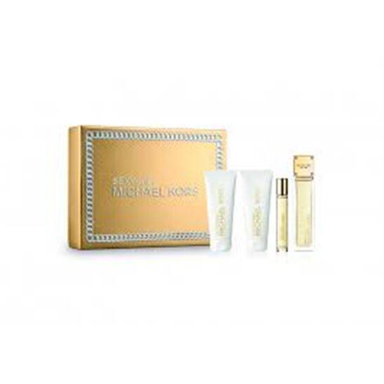 Michael Kors Sexy Amber EDP 100 ml Kadın Parfüm Set - 3