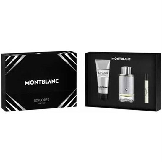 Montblanc Explorer Platinum EDP 100 ml Erkek Parfüm Seti (1)
