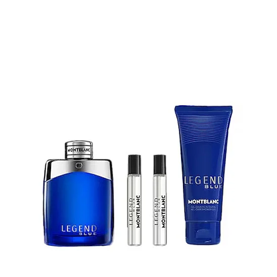 Montblanc Legend Blue EDP 100 ml Erkek Parfüm Seti (1)