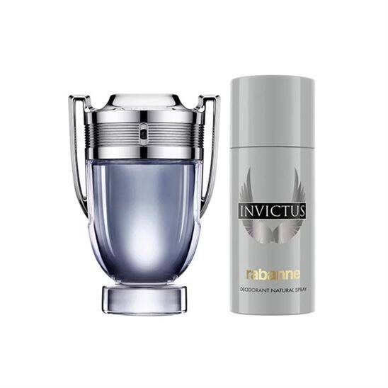 Paco Rabanne Invictus EDT 100 ml Erkek Parfüm Set - 2