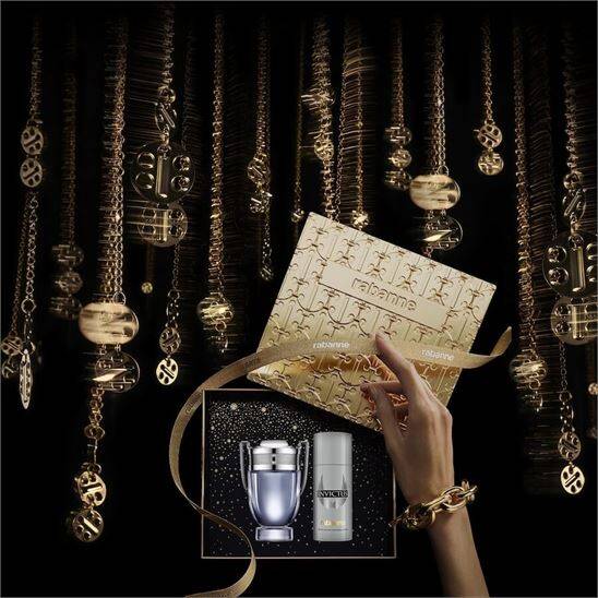 Paco Rabanne Invictus EDT 100 ml Erkek Parfüm Set - 5