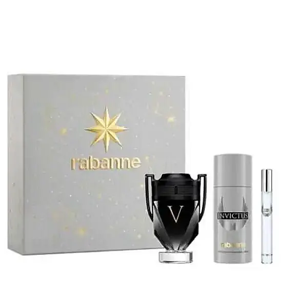 Rabanne Invictus Victory EDP 100 ml Erkek Parfüm Set - 1