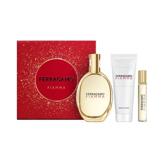 Salvatore Ferragamo Fiamma Edp 100 ml Kadın Parfüm Seti