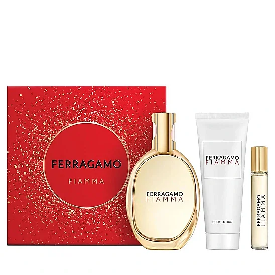 Salvatore Ferragamo Fiamma Edp 100 ml Kadın Parfüm Seti