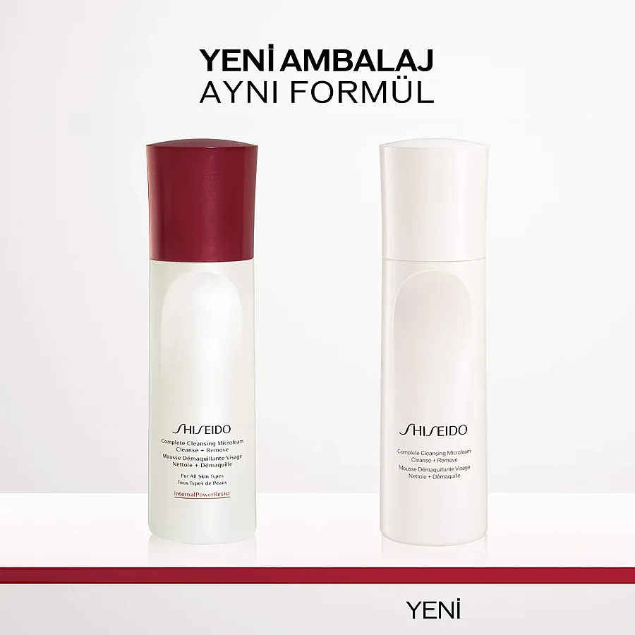 Shiseido Complete Cleansing Microfoam 180 ml Temizleyici Köpük 2026 - 4