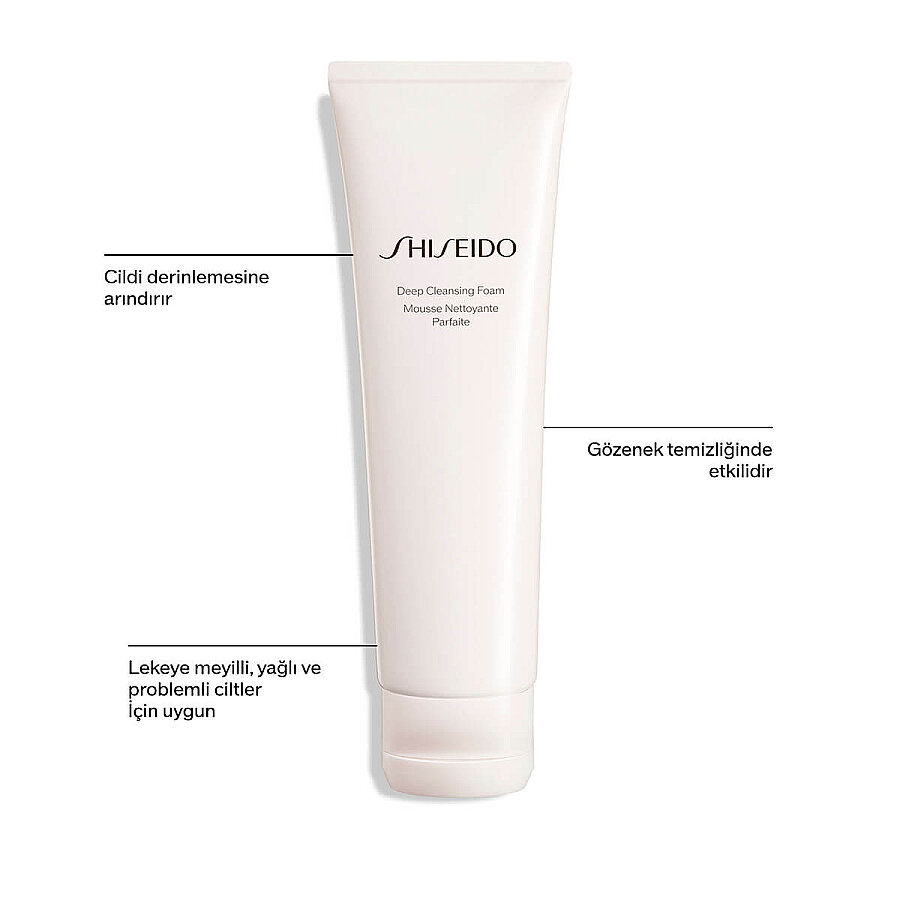 Shiseido Deep Cleansing Foam 125 ml Temizleme Köpüğü (1)