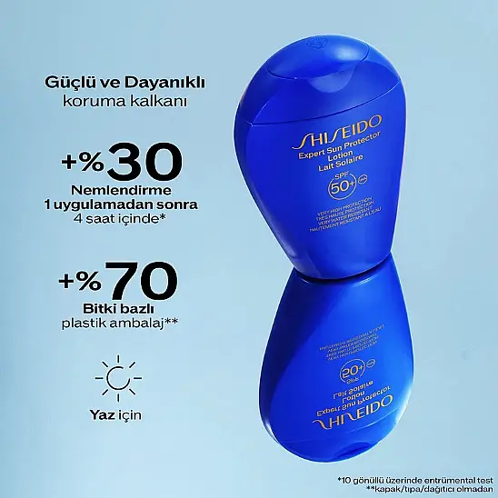 Shiseido GSC Blue Expert Sun Protector Lotion SPF30 300 ml Losyon - 6