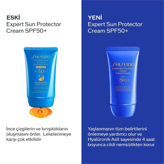 Shiseido GSC Blue Expert Sun Protector SPF 30 50 ML Güneş Kremi - 7
