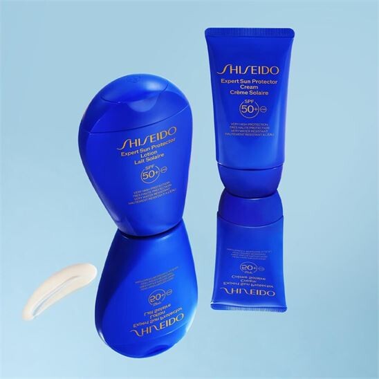 Shiseido GSC Blue Expert Sun Protector SPF 50+ 150 ML Losyon - 8
