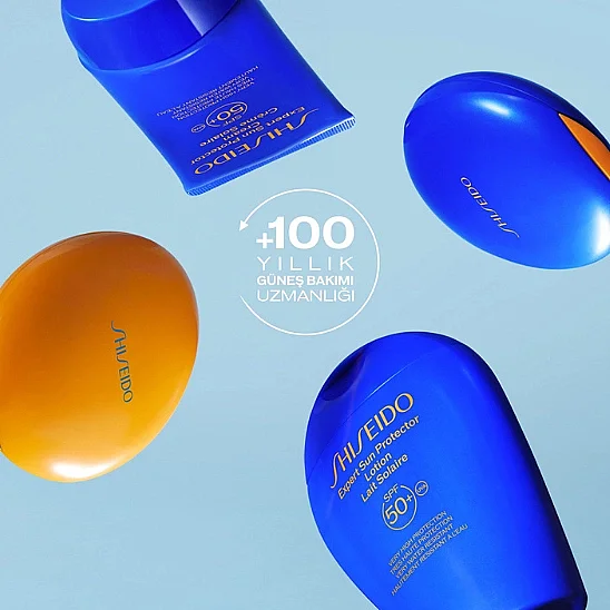 Shiseido GSC Blue Expert Sun Protector SPF 50+ 300 ML Losyon - 11
