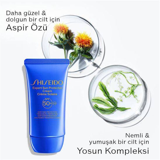 Shiseido GSC Blue Expert Sun Protector SPF 50+ 50 ML Güneş Kremi - 2