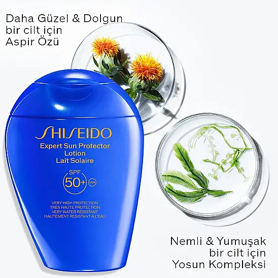 Shiseido GSC Blue Expert Sun Protector SPF 50+ 50 ML Losyon - 5