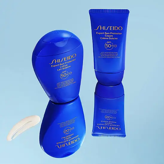 Shiseido GSC Blue Expert Sun Protector SPF 50+ 50 ML Losyon - 9