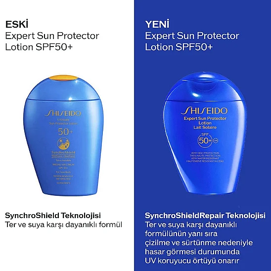 Shiseido GSC Blue Expert Sun Protector SPF 50+ 50 ML Losyon - 3