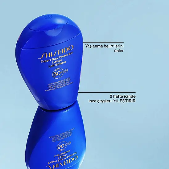 Shiseido GSC Blue Expert Sun Protector SPF 50+ 50 ML Losyon - 10