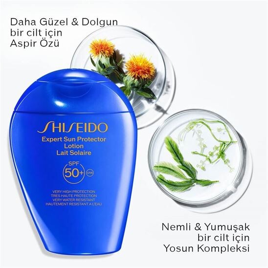 Shiseido GSC Blue Expert Sun Protector SPF 50+ 50 ML Losyon - 4