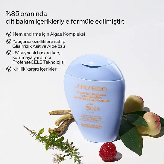 Shiseido GSC Expert Sun Protector Lotion Sensitive SPF50+ Losyon - 6