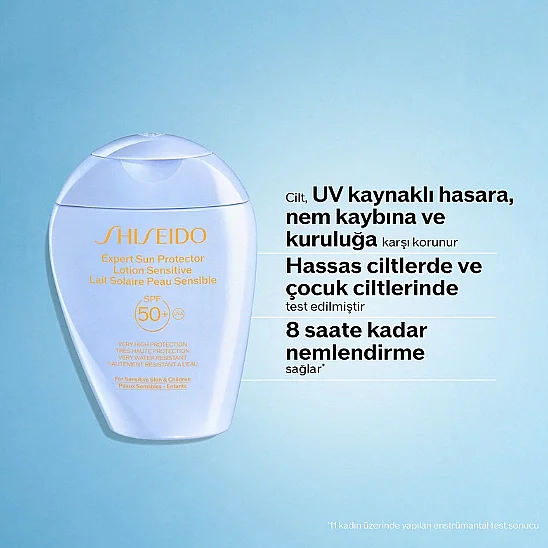 Shiseido GSC Expert Sun Protector Lotion Sensitive SPF50+ Losyon - 5