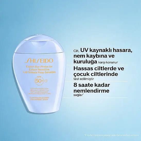 Shiseido GSC Expert Sun Protector Lotion Sensitive SPF50+ Losyon - 5
