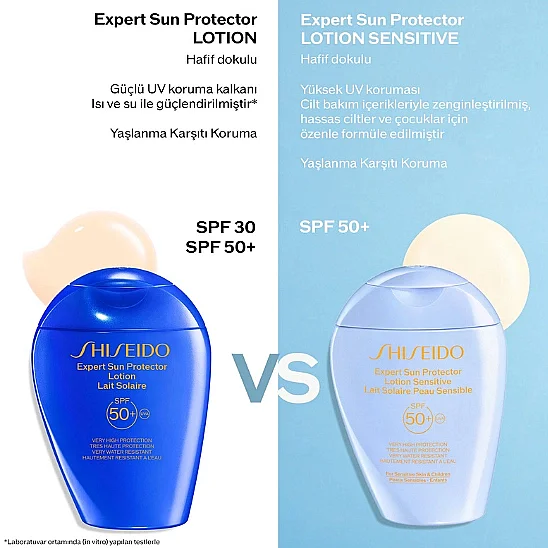 Shiseido GSC Expert Sun Protector Lotion Sensitive SPF50+ Losyon - 11