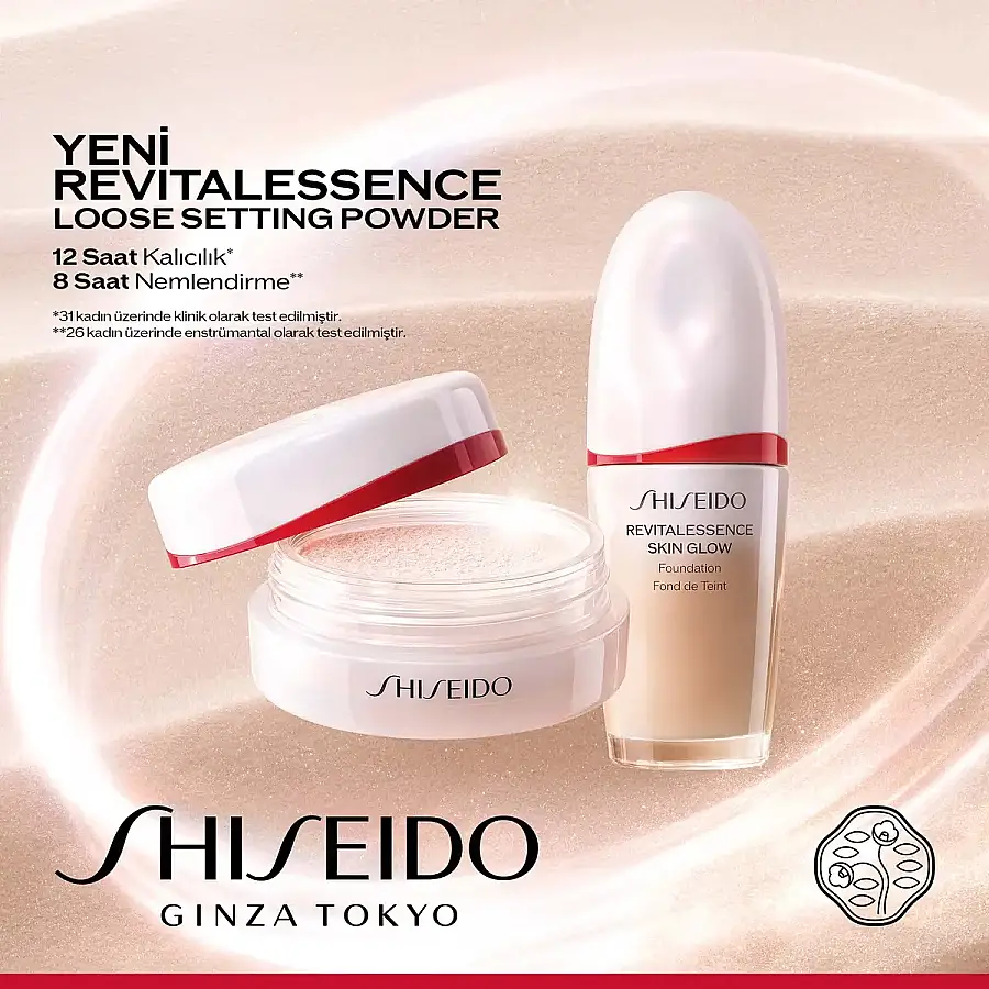 Shiseido RevitalEssence Loose Powder 01 Glow Toz Pudra - 8