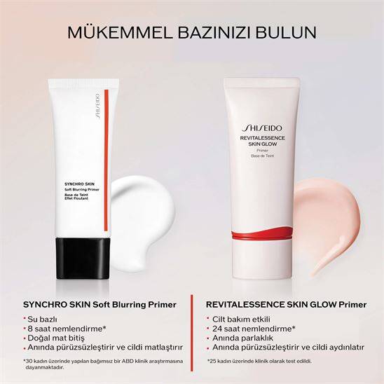 Shiseido Revitalessence Skin Glow Primer 30 ml Makyaj Bazı - 5