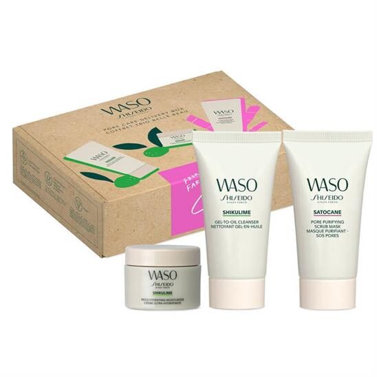 Shiseido SOS Waso Pore Care Kit Gözenek Arındırıcı Maske Seti (1)